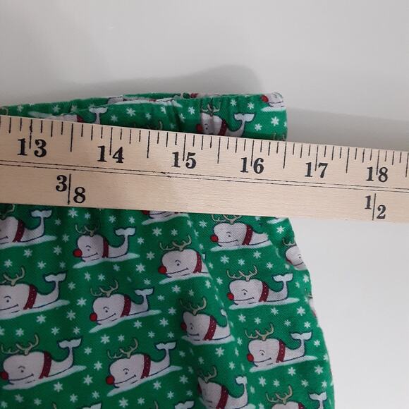 Vineyard Vines Flannel Pajama Pants Christmas Whales Rudolph Womens S Flannel - Picture 6 of 9